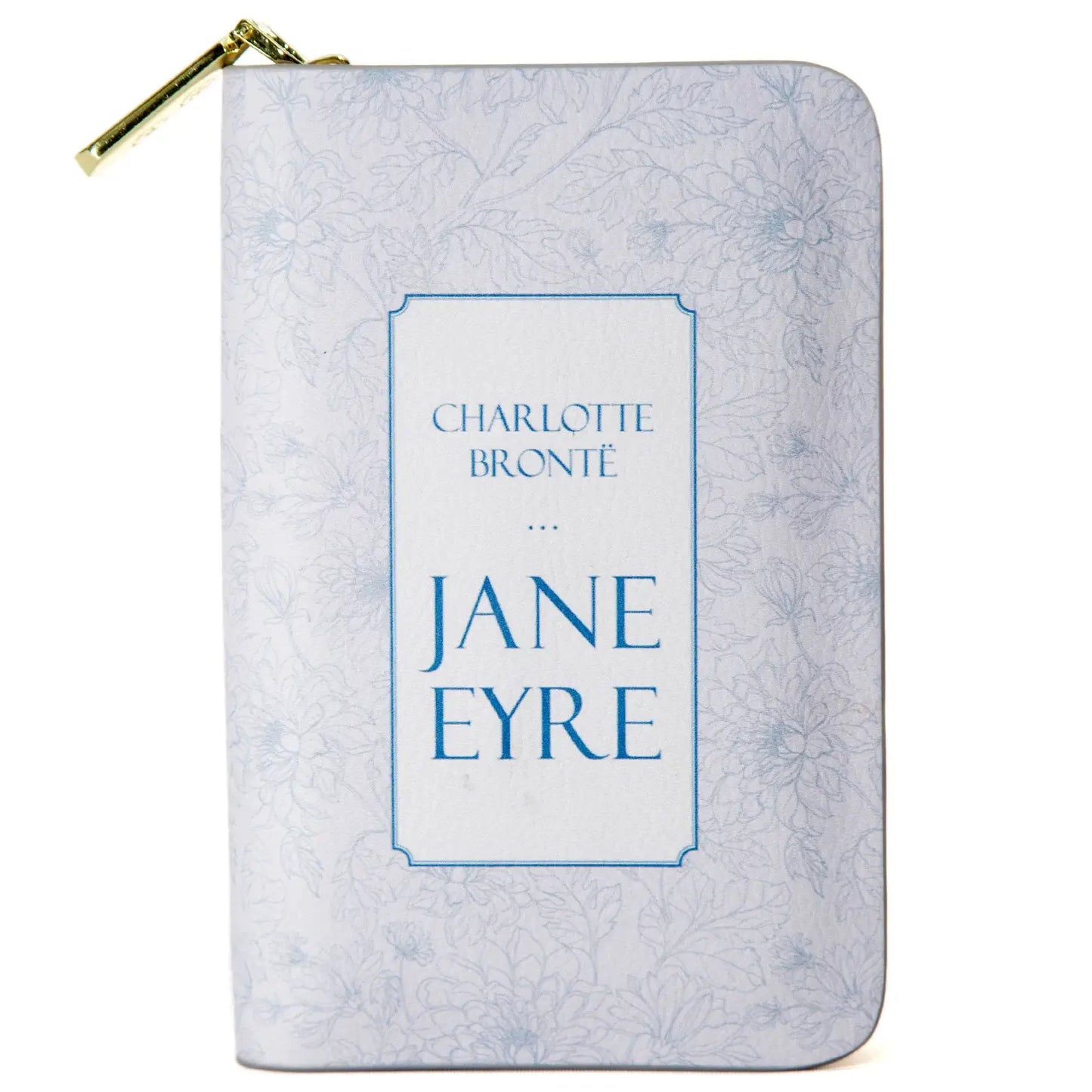 Well Read Jane Eyre Purple Book Zip-Around Wallet