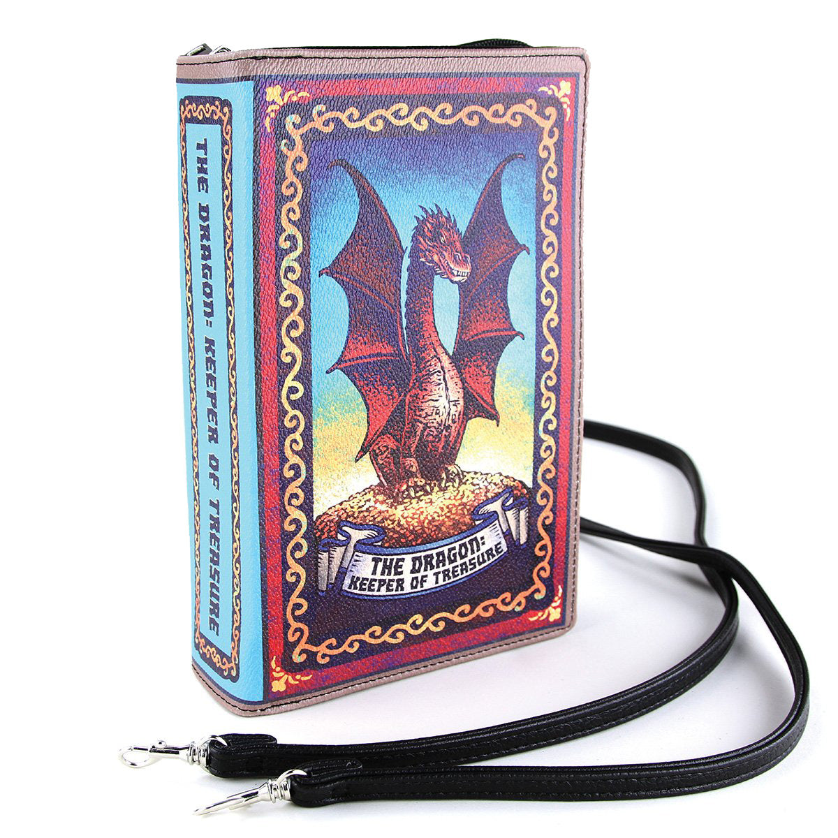 The Dragon Book Clutch & Crossbody Purse