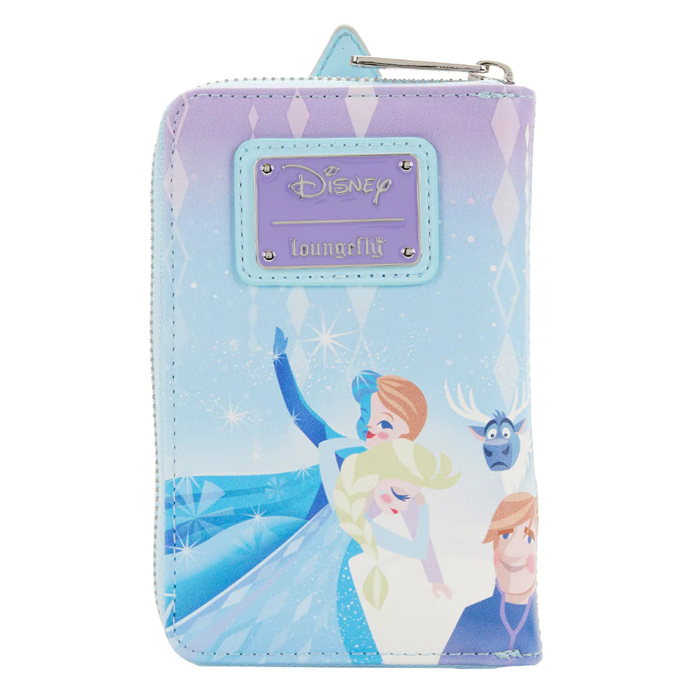 Loungefly Disney Frozen Princess Castle Zip-Around Walleti