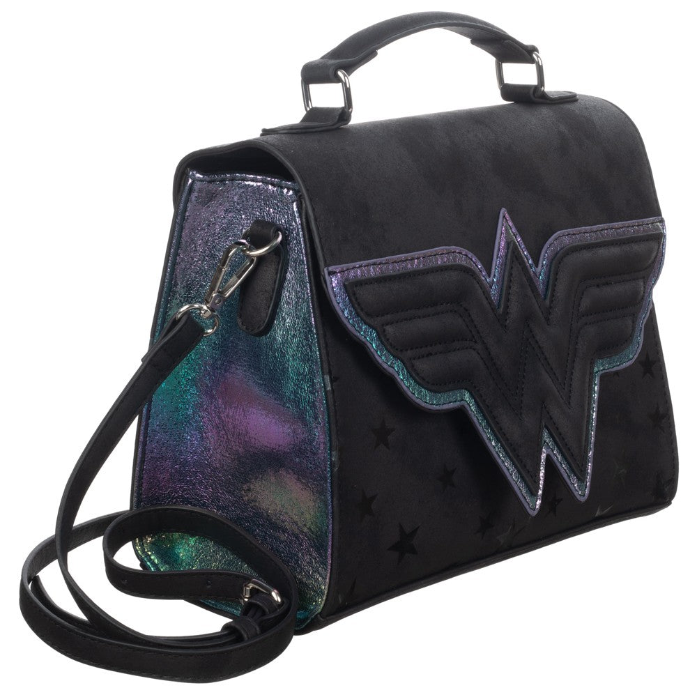 Wonder Woman 1984 Iridescent PU Satchel Handbag