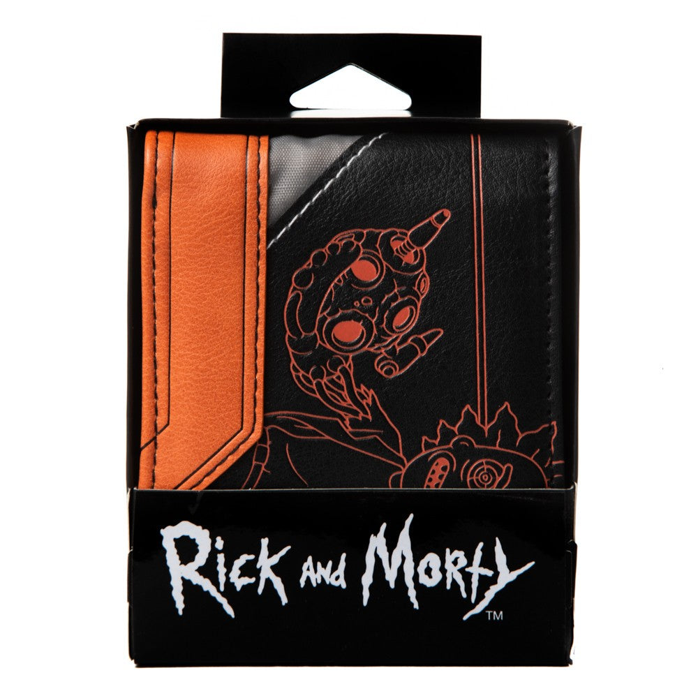 Rick and Morty Layered Material Bi-fold Wallet
