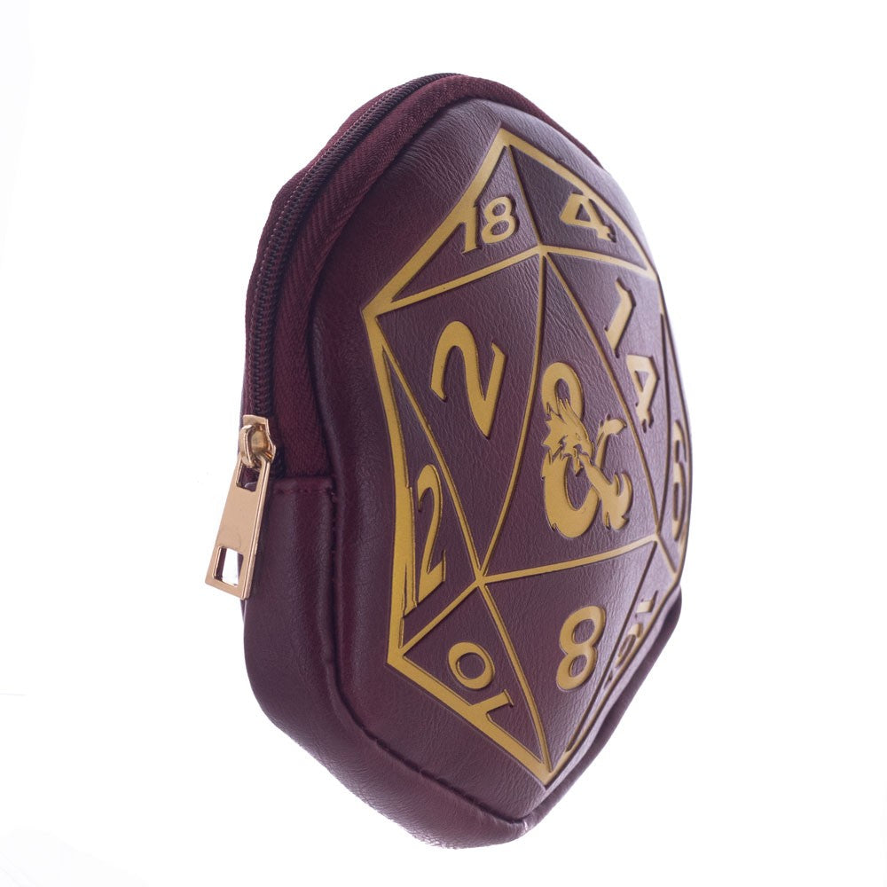 Dungeons & Dragons D20 Coin Purse Side View