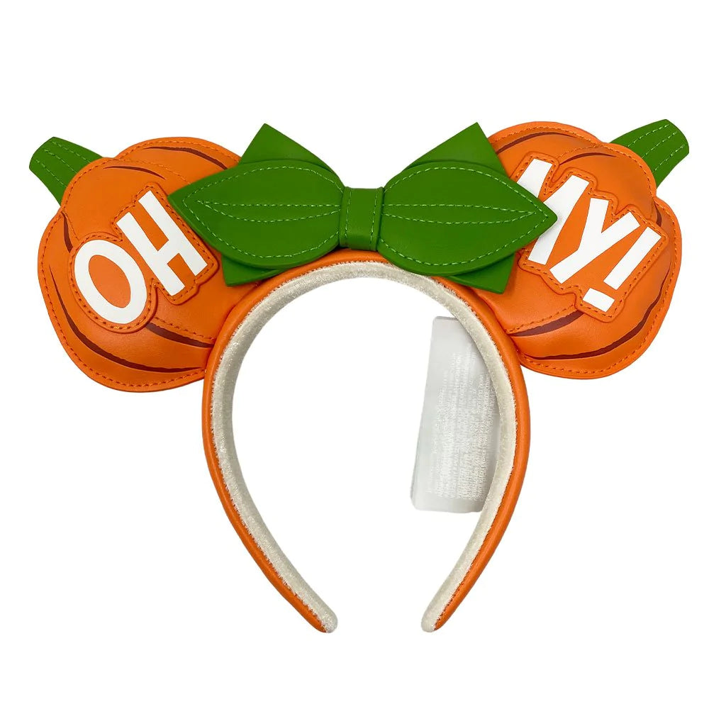 Loungefly Disney Pumpkin Minnie Oh My Ears Headband